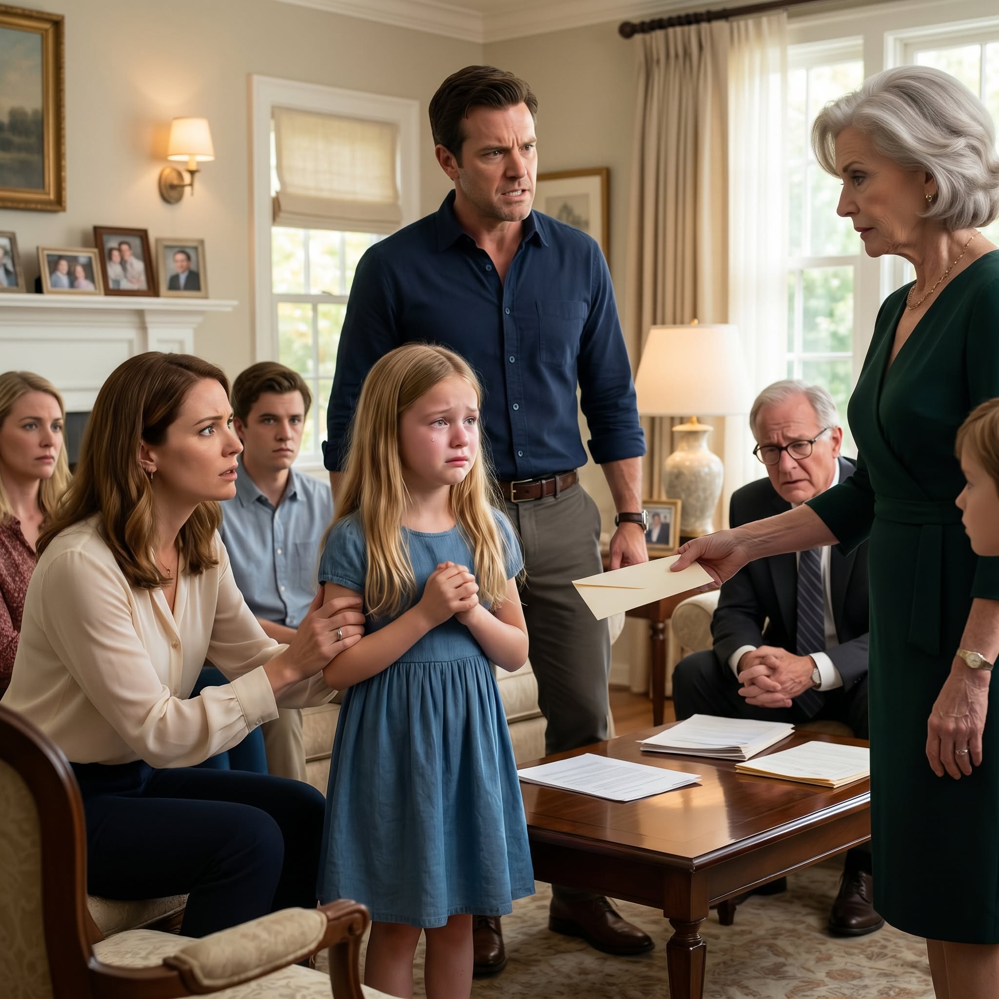 At The Will Reading, My In-Laws Gave Each Grandchild One Envelope — Except My 8-Year-Old