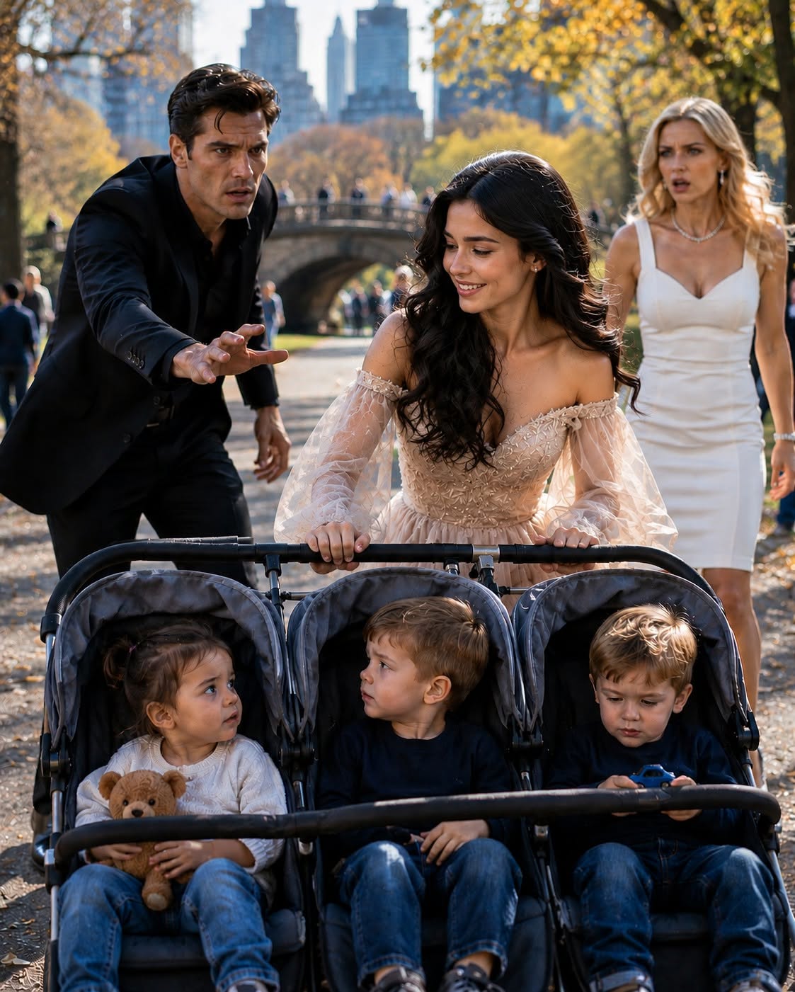 "I Saw My Ex Running With Triplets Who Had My Eyes—Then My Fiancée Smirked"