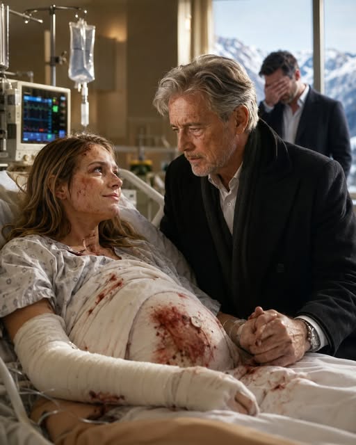 I was nine months pregnant when my own husband shoved me off an icy mountain, convinced that a fifty-million-dollar insurance payout was worth more than my life—or our baby's. Days later, he stood at my funeral beside the woman he'd been cheating with, smiled without an ounce of guilt, and told everyone,