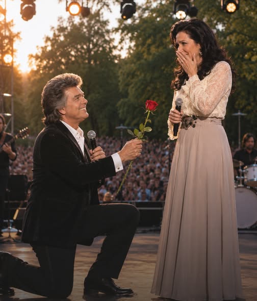 EVERYONE THOUGHT IT WAS OVER — But After “The One I Can’t Live Without” Ended, Conway Twitty’s Unexpected Words and Heartfelt Gesture Toward Loretta Lynn Left the Audience in Tearful Silence.