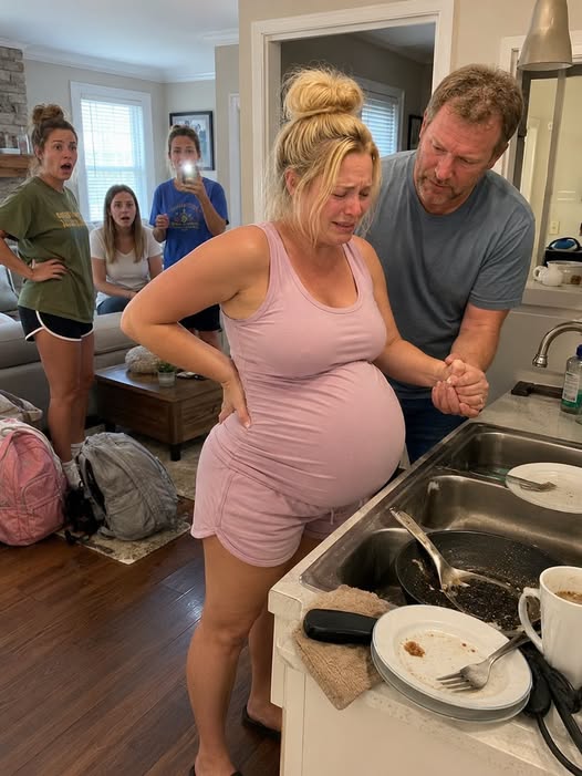 I Came Home Drained and Found My 8-Months-Pregnant Wife Cleaning Up My Family’s Disaster—What I Discovered After That Changed Everything