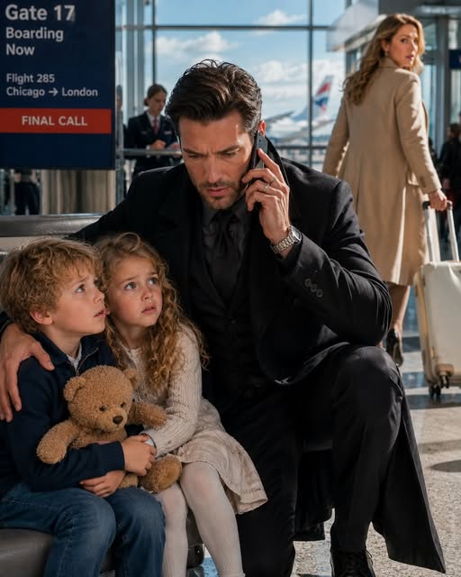 Two five-year-old twins were left on a bench at O’Hare without a kiss, without a goodbye, and without anyone turning back to see if they were crying. Their stepmother thought she could walk onto a plane and disappear