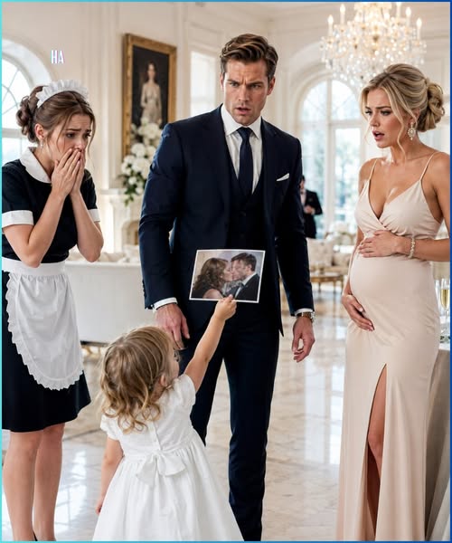 The billionaire believed his fiancée’s pregnancy announcement until the maid’s toddler held up the picture she was never supposed to see