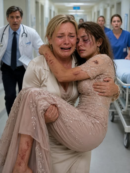 I never imagined my daughter would collapse on my doorstep after 1:00 a.m., covered in blood and begging me not to send her back to her husband—but what I uncovered that night was far more horrifying than domestic violence.