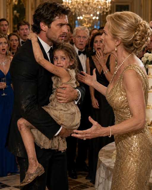 In the middle of my mother’s lavish birthday party, I found my eight-year-old daughter digging through the trash for leftover food. I had been sending $5,000 every month to support her, yet she was starving.
