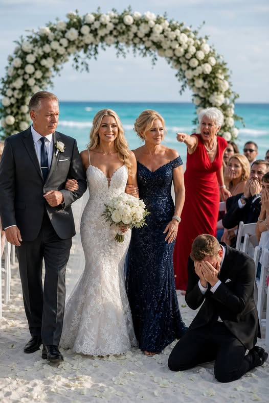 **Fifteen minutes before my luxury wedding began, I found my parents sitting on two folding chairs beside the catering entrance while the VIP guests filled the front rows.