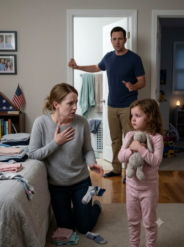 New My 5-Year-Old Daughter Started Going Silent After Bath Time With My Husband. Then She Whispered One Sentence That Made Me Stop Breathing.