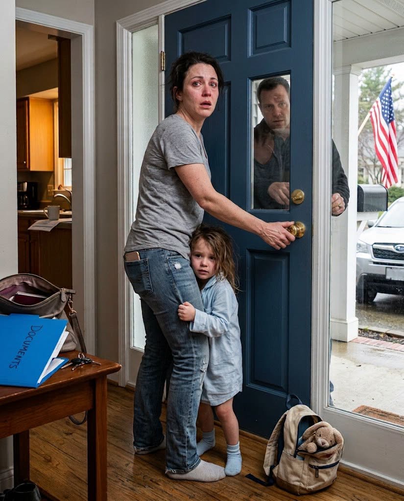 My husband had just left for a business trip when my six-year-old daughter whispered, "Mommy... we have to run. Now