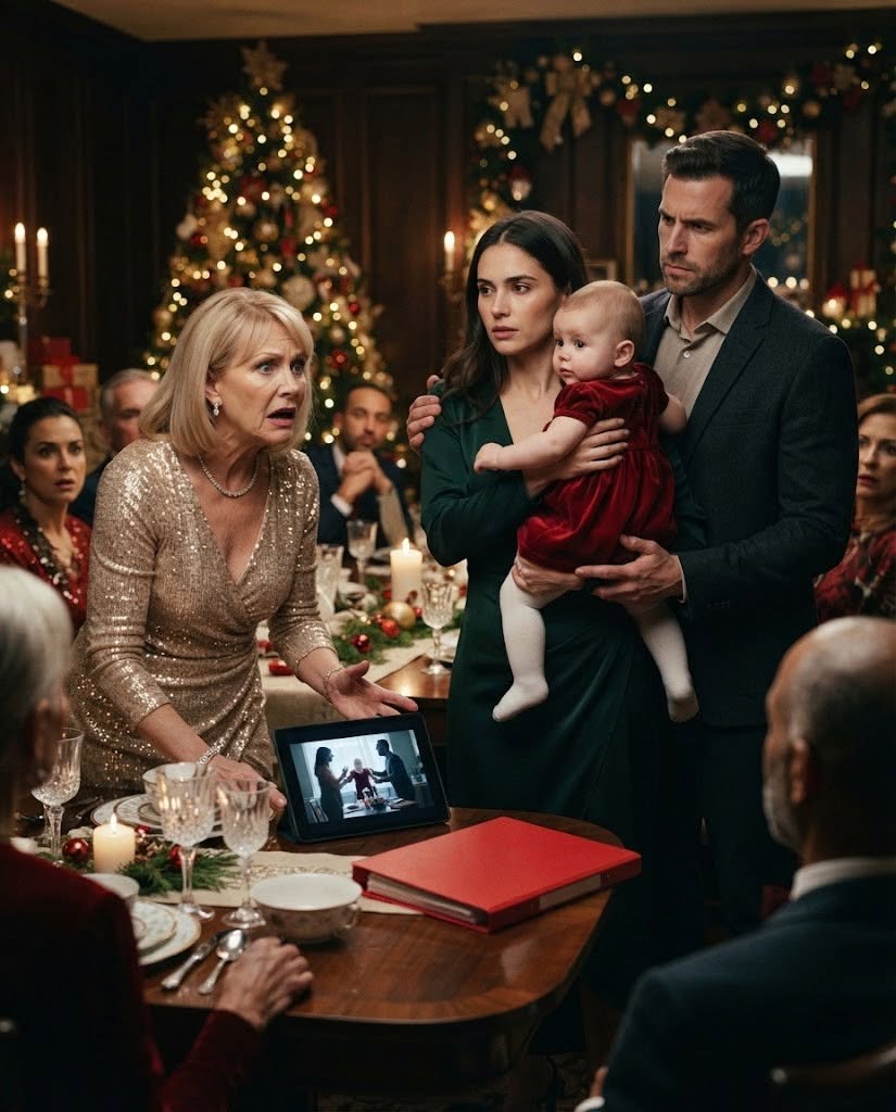At Christmas dinner, my mother lifted my eight-month-old daughter’s tiny wrist in front of twelve relatives and said, "Are you feeding her, or are you just dressing up neglect?