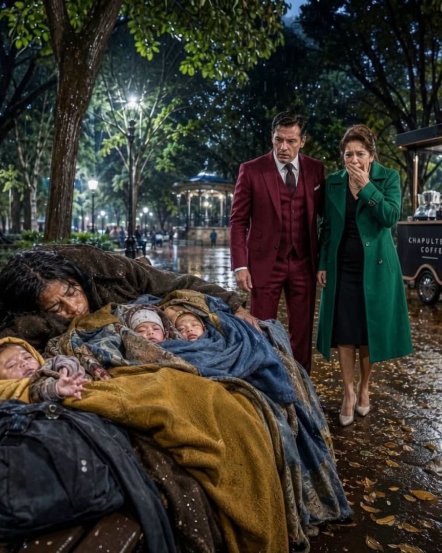 THE HOMELESS WOMAN IN CENTRAL PARK WAS MY EX… AND HER TRIPLETS HAD MY BIRTHMARK
