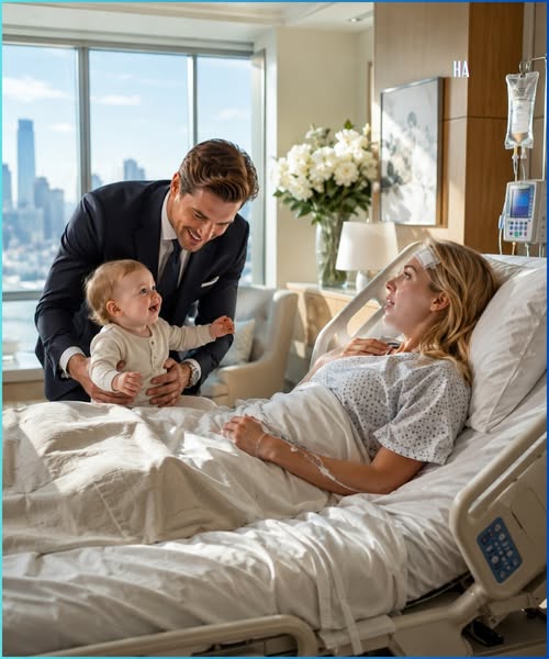 She Woke Up After Eight Months and Heard Her Baby Call a Millionaire Daddy The first word Evelyn Carter heard after eight months of darkness was not her name.