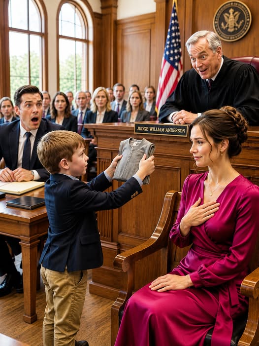 My Ex-Husband’s Lawyer Held Up My Son’s Worn Shirt To Prove I Was An Unfit Mother—But My Eight-Year-Old Opened The Shirt, Revealed The Hidden Words He Had Secretly Written, Exposed His Father’s Biggest Lie, And Turned The Custody Hearing Into A Verdict No One Saw Coming