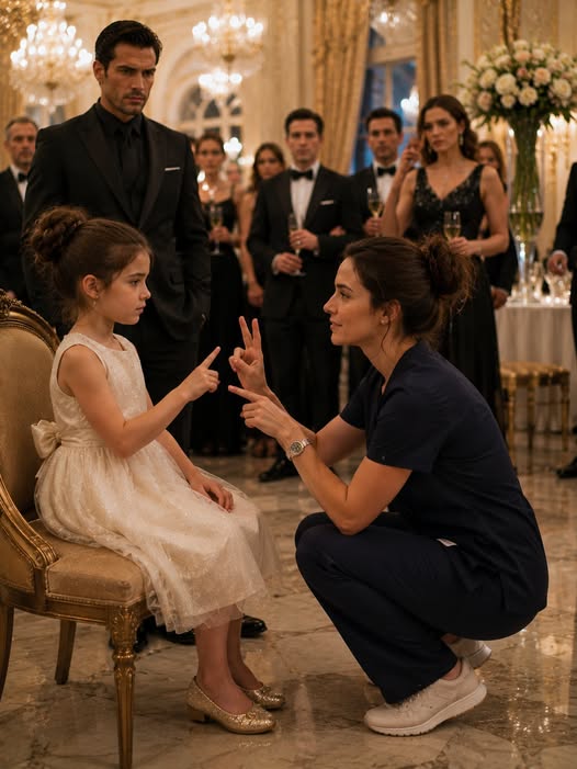 The CEO’s Deaf Niece Sat Alone at the Charity Gala—Then a Quiet Pediatrician Knelt Down and Did the Unexpected