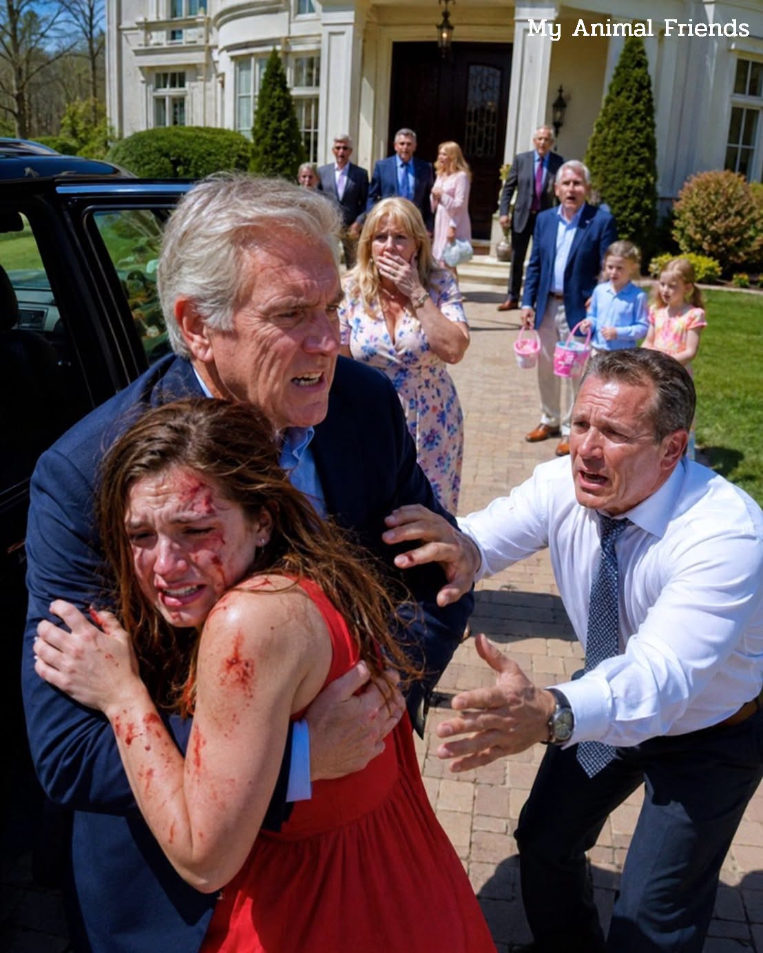 On Easter Sunday, my daughter called me sobbing, "Dad, please come get me