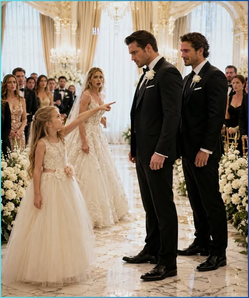 The Little Girl Stopped the Mafia Boss’s Wedding, but the Man She Pointed to Was Standing Beside Him