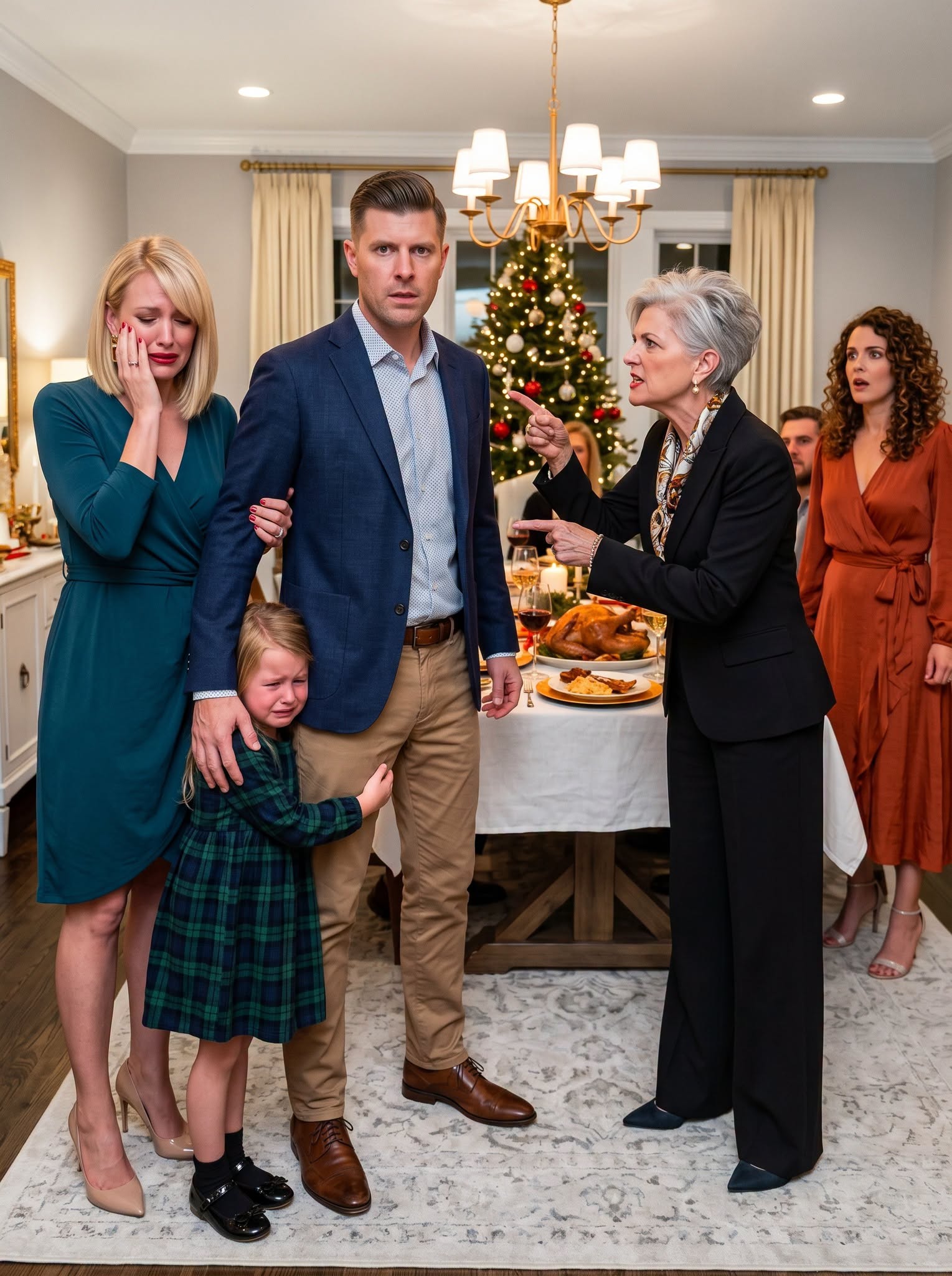 At Christmas dinner, my sister-in-law ins:ulted my wife until the disagreement erupted
