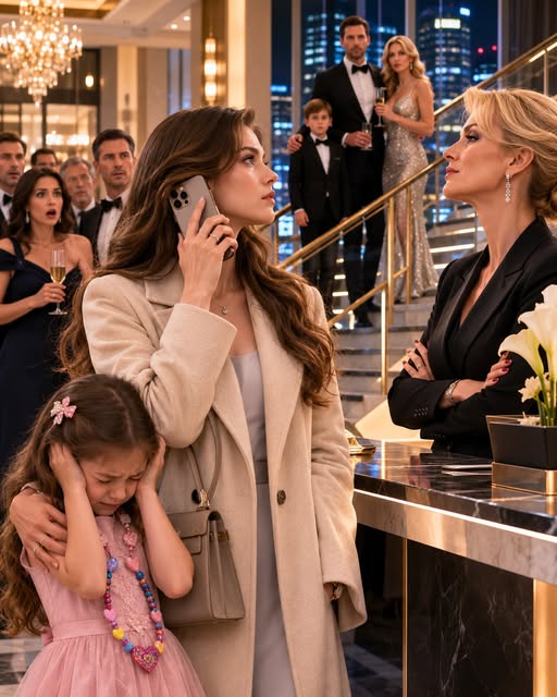 I Brought My Little Daughter to Surprise My Husband at His Company Gala. Before We Even Reached the Elevators, His Secretary Smiled Coldly and Said, “His Wife and Son Are Waiting Upstairs.” I Quietly Covered My Daughter's Ears, Called My Third Brother, and Gave One Order That Changed Every Life in That Building: “Take It All Away.”