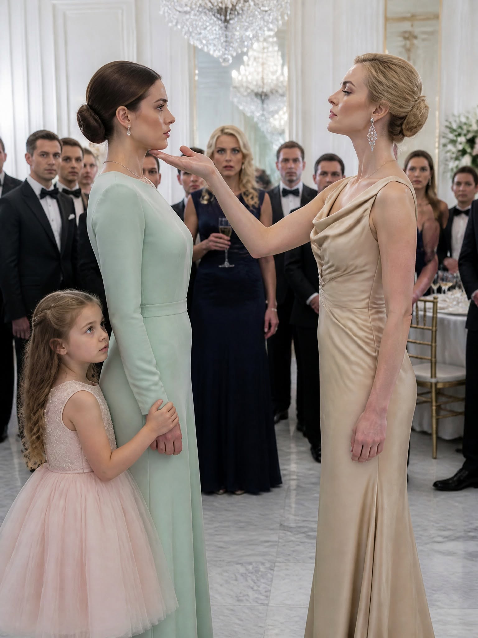 "The CEO's wife mistook me for a waitress, publicly humiliated me right in front of my four-year-old daughter, and barked at me to use the service entrance.
