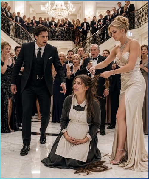 The Mafia Boss’s Fiancée Cut the Pregnant Maid’s Hair in Front of Forty Guests and Learned Too Late Who the Baby’s Father Really Was