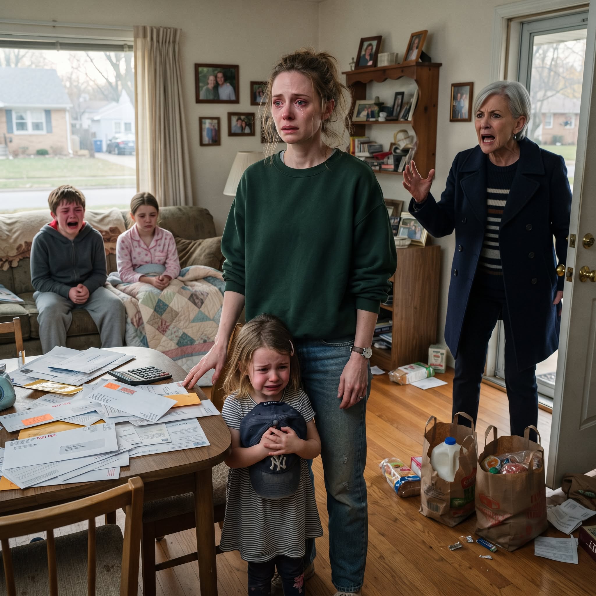 My Mother-In-Law Came To Visit Her Grandkids, Unaware Her Son Had Abandoned Us For Another Woman