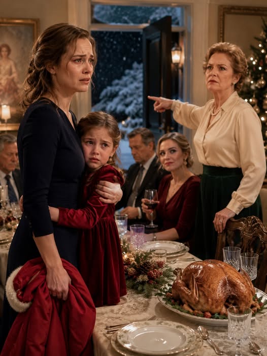 At Christmas Dinner, My Mother Told Me to Leave With My Daughter Because I Was Divorced