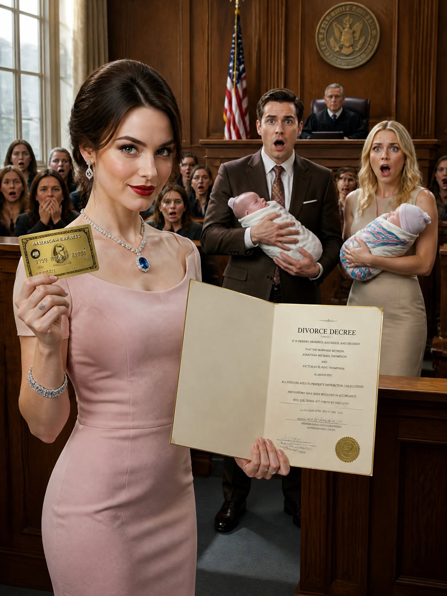While my husband was secretly busy having twins with my best friend, I silently signed the divorce papers without making a scene. Believing he had completely outsmarted me, he headed straight to his parents' place to celebrate his victory. But the second he stepped inside, his mother turned pale with shock, gasping, “Wait... she never told you?” In that single moment, every lie he built his future on completely fell apart.