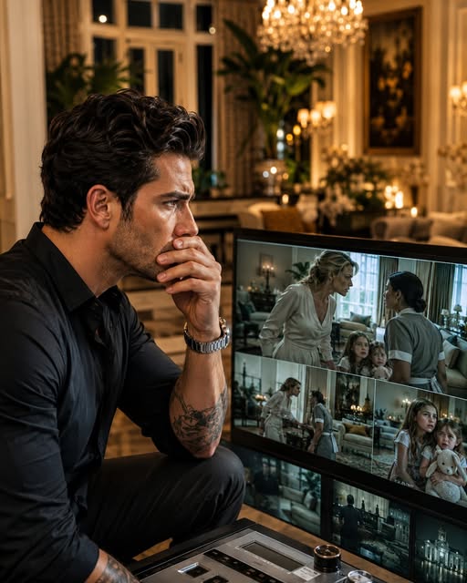 I faked a business trip to Europe because the woman I planned to marry convinced me the only person I trusted inside my home was betraying me. But when I secretly watched my own mansion through hidden security cameras, I discovered a truth so horrifying that I couldn't even recognize the father staring back at me on those glowing screens.