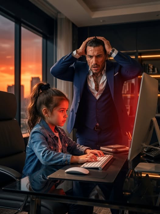 "Who Gave You Permission to Come in Here?" The Mafia Boss Found a Little Girl Inside His Locked War Room—But Her Tiny Finger on His Computer Exposed the Traitor He Raised Like Family