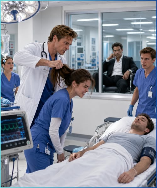 The Chief Surgeon Yanked the Shy Nurse’s Hair in the ER and Had No Idea the Bleeding Mafia Boss Was Watching
