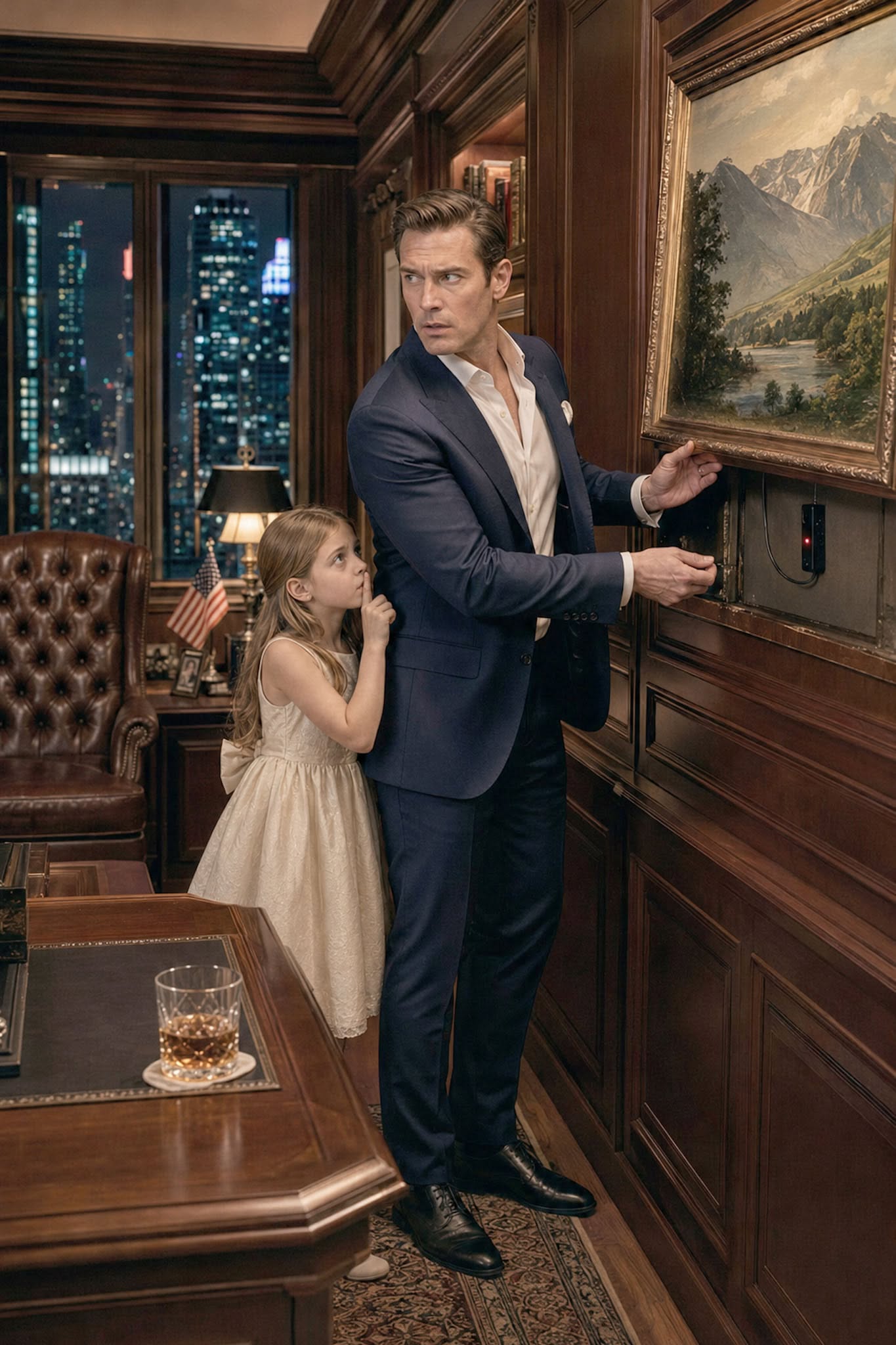 Check Behind the Painting, Sir,” the Maid’s Little Daughter Whispered—The Boston Mafia Boss Found His Fiancée’s Listening Device and Locked Her Away as a Traitor