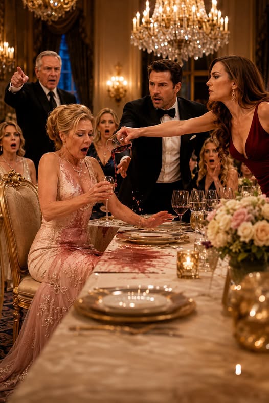 At His Mother’s Birthday Dinner, His Mistress Poured Wine on His Wife—Then Family Lawyer Stood Up