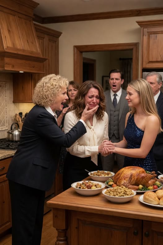 My mother str:u:ck me at Thanksgiving dinner because I refused to end my engagement and step aside for my sister. Vivian smiled and claimed I had only been “useful” to Daniel.