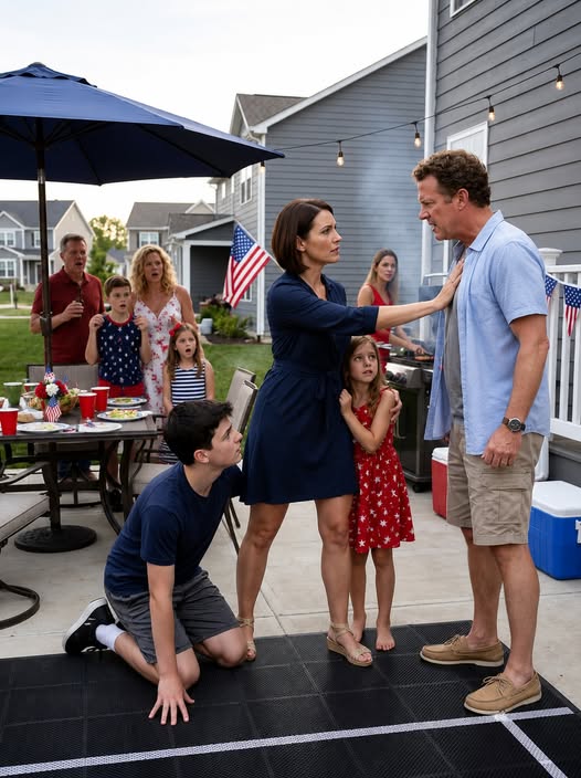 My Brother-in-Law Bullied My Thirteen-Year-Old Son at a Family Cookout, Then Mocked Me While My Husband Stayed Silent. Seconds Later, He Learned Exactly How Wrong He Was About the “Quiet” Aunt.