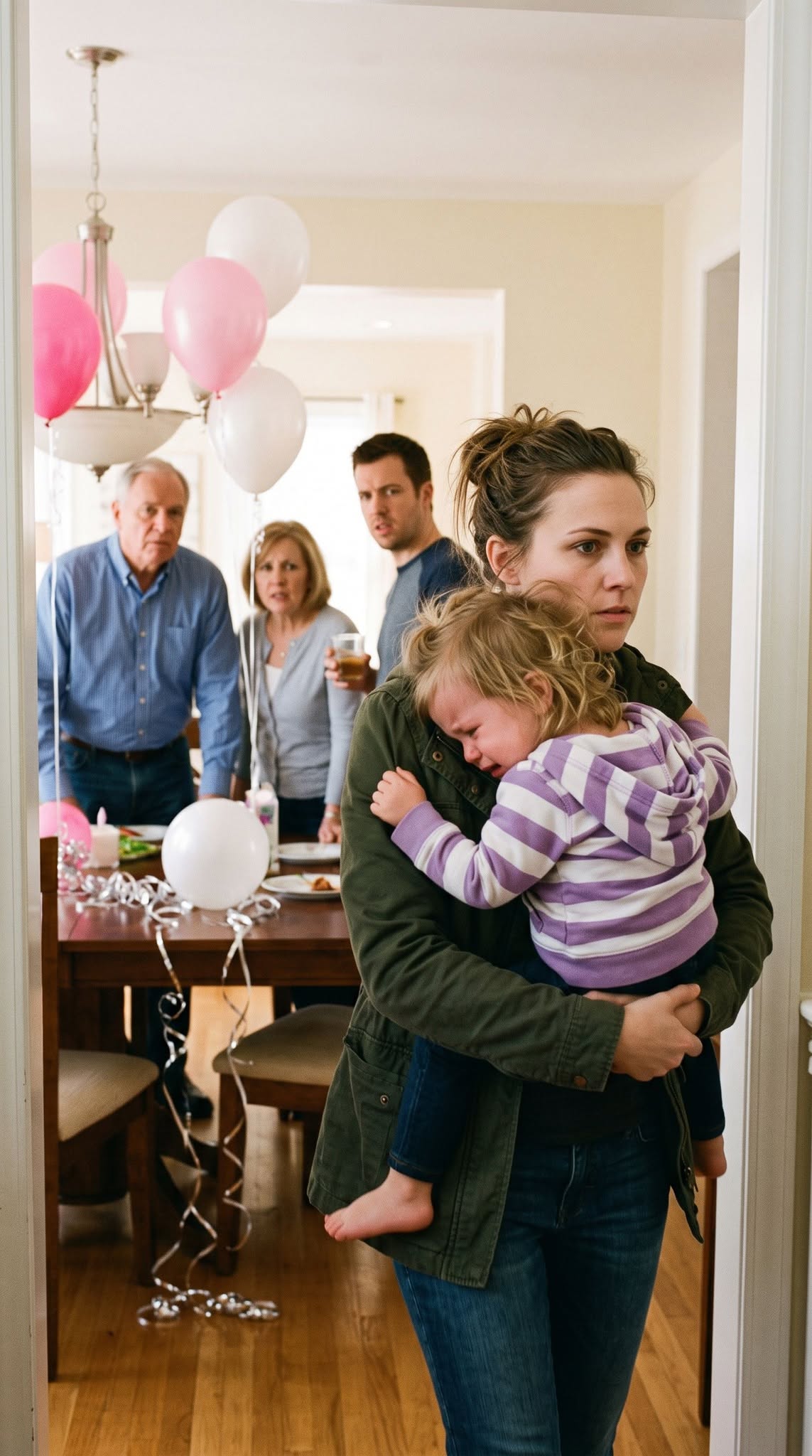 New At a Birthday Party, My Brother Lost His Temper With My Two-Year-Old Daughter and Called Her “a Little Monster,” but My Parents Dismissed It as “Just a Light Tap” and Blamed Me for Leaving