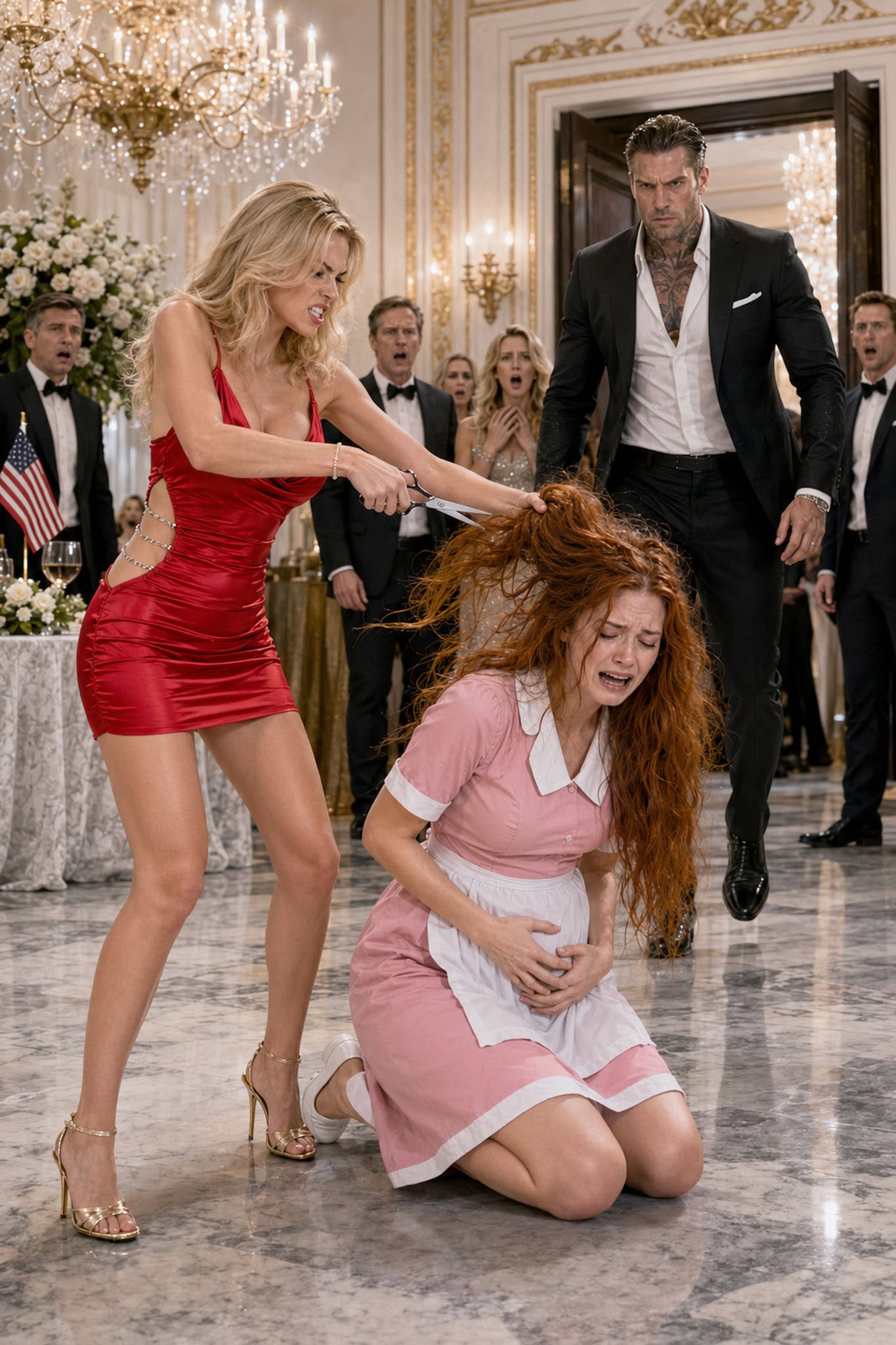 The Mafia Boss’s Fiancée Cut the Pregnant Maid’s Hair to Humiliate Her—Unaware the Baby Was His Blood Heir...