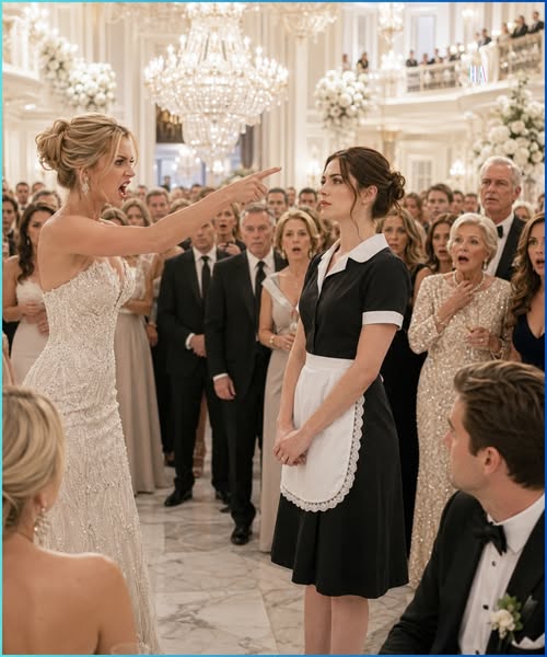 The Billionaire’s Fiancée Humiliated the Maid in Front of Three Hundred Guests and Learned Too Late She Had Chosen the One Woman Nobody in That Ballroom Could Defeat