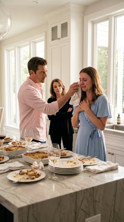 On the First Day of Our Marriage, My Husband Threw a Greasy Dishcloth in My Face and Declared, “From Now On, You’re My Family’s Maid.” I Smiled, Left My Wedding Ring on the Table—and Walked Out With My Suitcase.