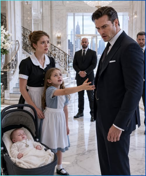 A Maid’s Little Girl Begged New York’s Most Feared Man to Save Her Baby Sister, and He Froze When He Saw What the Baby Was Wearing
