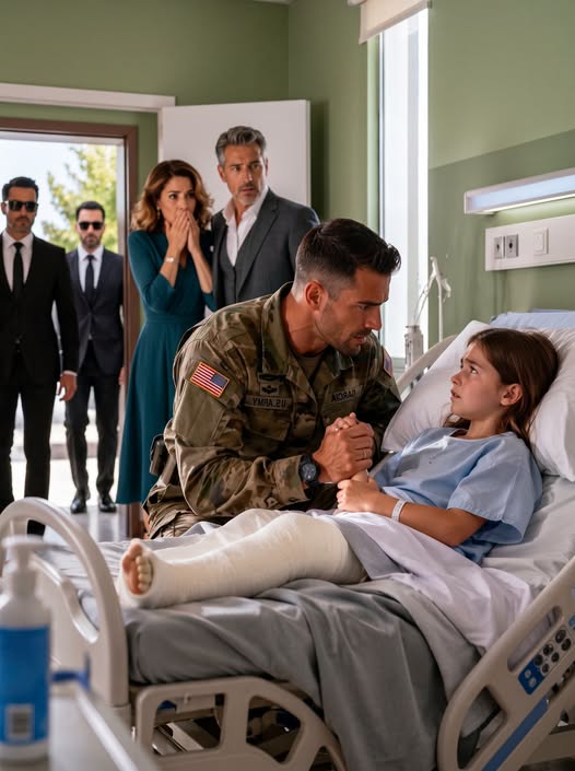 A 9-year-old girl called from the hospital and whispered, “Mom pulled the curtain shut while I was being be@ten”; her father came back without making a sound, but the influential family still had no idea what nightmare they had endured that night.