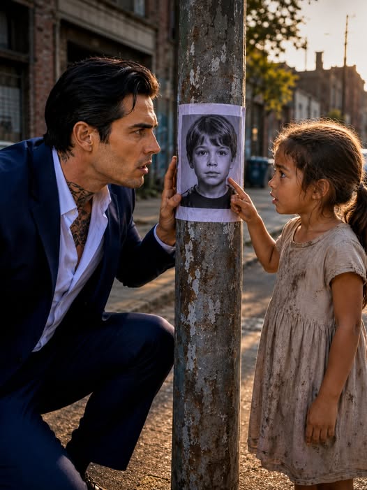 "Sir... That Boy Lives in My House." A Barefoot Girl Said My Missing Son Lived in Her House, but the Door She Opened ...