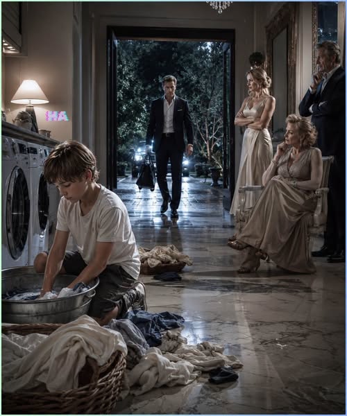The Billionaire Estate Boss Came Home at Midnight and Found His Son Washing Clothes Alone, but His Wife’s Family Had Hidden the One Signature That Proved He Was Chosen Long Before the Wedding