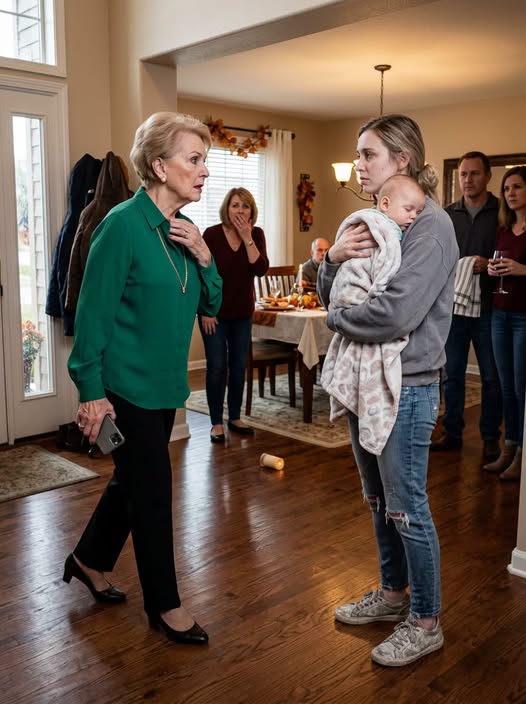 "My Grandma Saw Me Holding My Baby in Worn-Out Clothes and Froze. “What Happened to the $180,000 I Sent You?” She Asked. I Stared at Her and Whispered, “Grandma… I Never Received a Single Dollar.” Her Face Changed Instantly—Then She Called Her Attorneys and Said, “Bring the Wire Records. No One Leaves This House.”