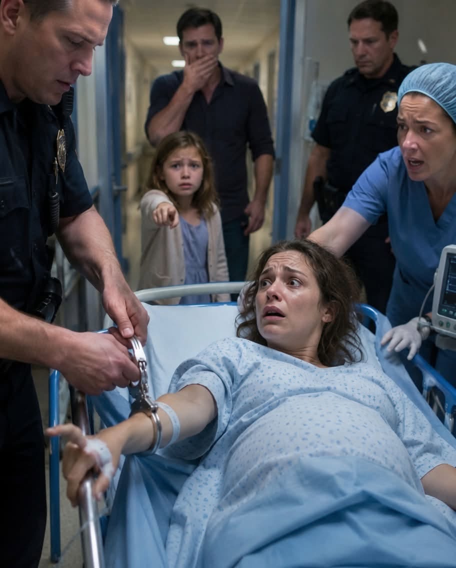 I was being wheeled into an operating room for an emergency C-section when two police officers stepped in front of my hospital bed, handcuffed one of my wrists to the metal rail, and told me I was under arrest for kidnapping a seven-year-old girl.