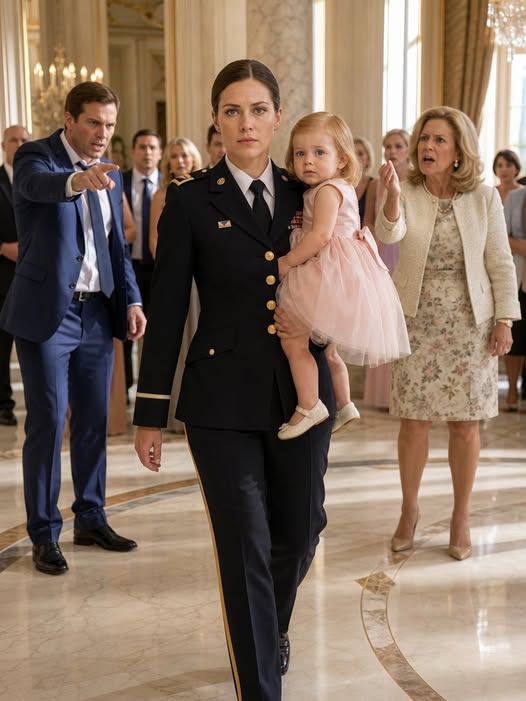 My Husband Invited Me Home for His Mother’s “Surprise”—Then Accused Me in Front of His Entire Family With a DNA Report and Ordered Me and Our One-Year-Old Daughter Out. They Thought I Would Surrender Without a Word… Until the Front Door Opened and One Simple Question Exposed the First Crack in Their Story.