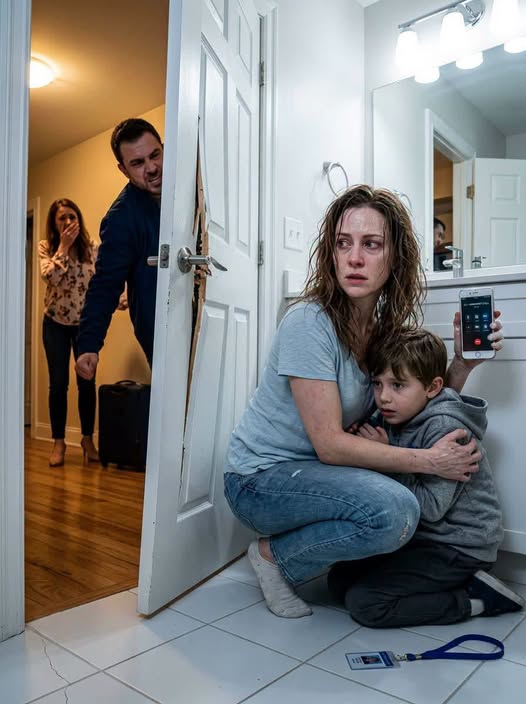 "My husband said goodnight after poisoning my son and me with a plate of chicken in green sauce, picked up his phone, and whispered, “It’s done… soon you’ll both be gone.” And I, lying on the floor, didn’t even dare to breathe.