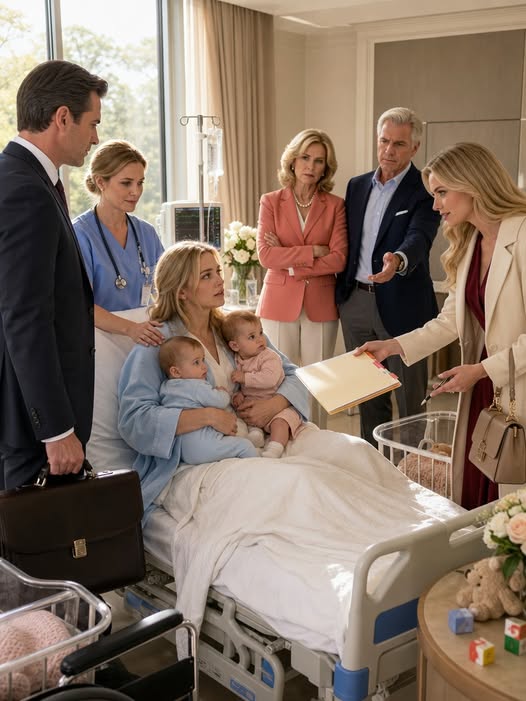 After a Highway Collision Left Me Unable to Walk, My Mother Chose a Pickleball Tournament Over Caring for My One-Year-Old Twins—So I Stopped Funding My Family’s Luxurious Life, but Three Days Later My Sister Arrived at My Hospital Bed With a Gold Pen and the Documents They Were Certain I Had No Choice but to Sign