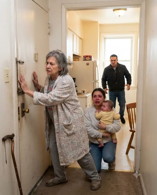 My neighbor used to come over every day to ask for sugar with her baby in her arms, and I thought she was just a disorganized girl. Until one morning she whispered: “I’m not coming for sugar, Mrs. Carmen… I’m coming because it’s the only way he lets me out of the apartment alive.”