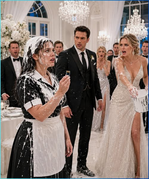 The Mafia Boss’s Fiancée Dumped Paint on the Curvy Maid, but the Memory Card in Her Hand Ended Their Wedding Before Midnight