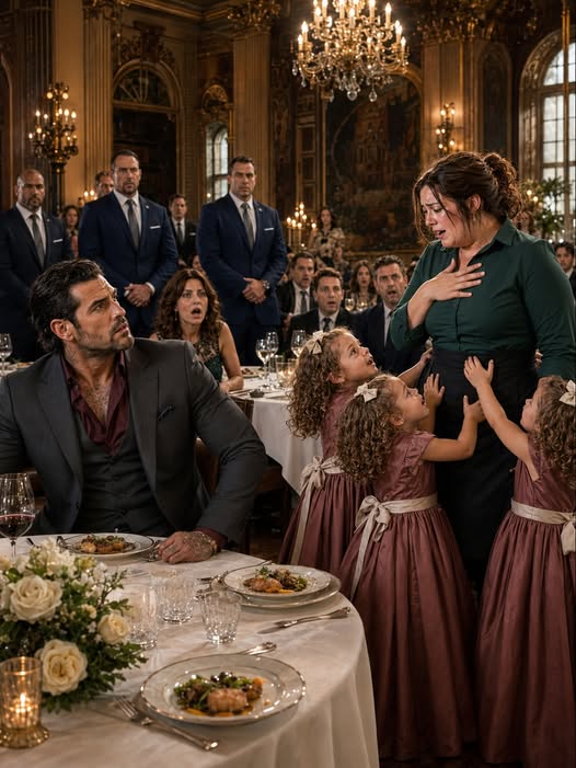 "They Never Speak" They Said the Mafia Don’s Triplets Would Never Speak—Until a Plus-Size Waitress Hummed One Forgotten NICU Song and Exposed His Cousin’s Betrayal