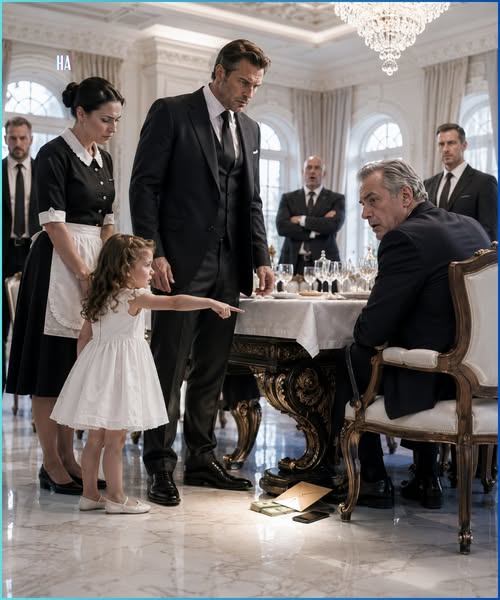 The Maid’s Little Girl Told the Mafia Boss to Look Under the Table and Exposed the Man He Had Trusted for Twenty Years